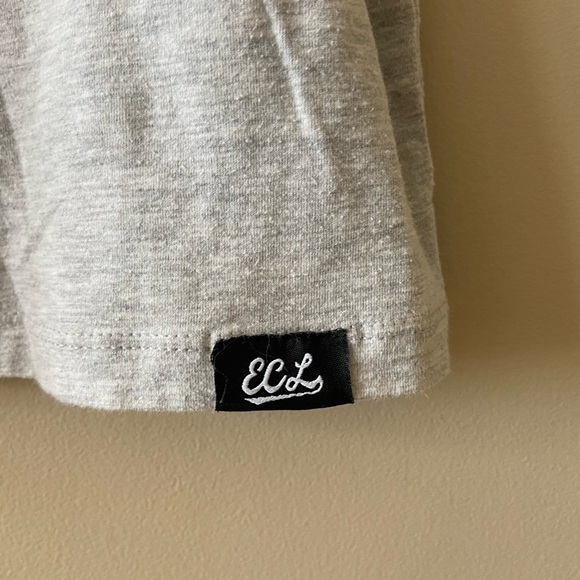 𝅺⭐️2 FOR $20⭐️ East COAST LIFESTYLE Grey Racerback Tank Top. XS - Picture 9 of 9